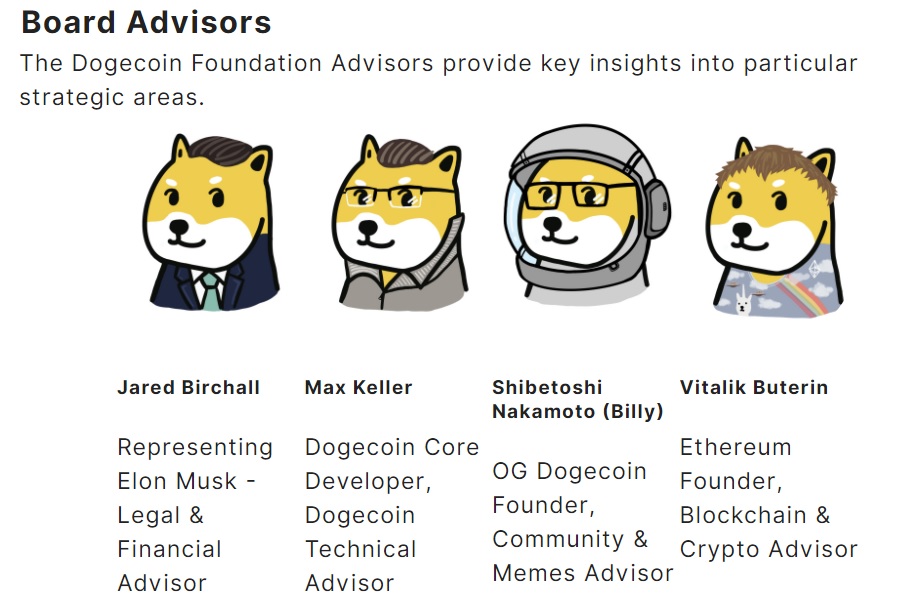 Dogecoin Foundation Is Back With Elon Musk's Adviser and Ethereum's Vitalik Buterin